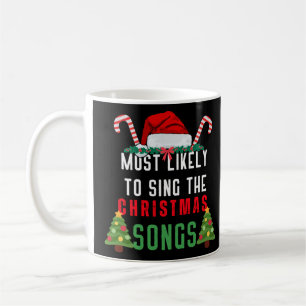 Taza De Café Lo más probable es cantar las canciones de los Nav