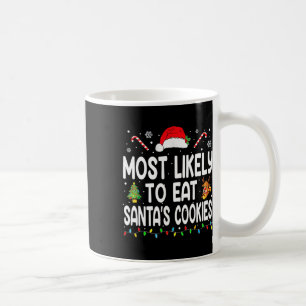 Taza De Café Lo Más Probable Es Comer A La Familia De Navidades