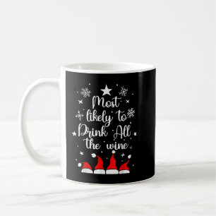 Taza De Café Lo Más Probable Es Que Los Navidades Beban Todo El