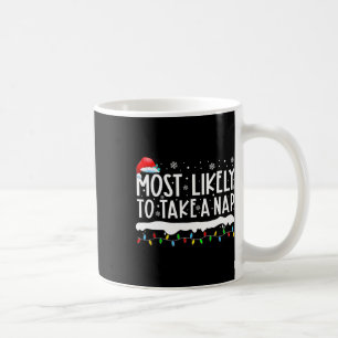 Taza De Café Lo Más Probable Es Tomar Una Familia Nap Que Coinc