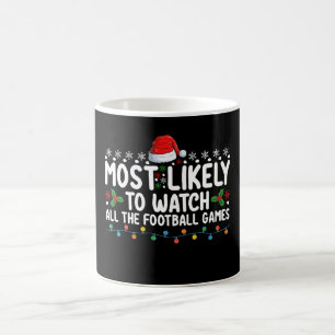 Taza De Café Lo Más Probable Es Ver Todos Los Juegos De Fútbol 