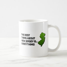 Taza De Café Lo mejor de Nueva Jersey es... ¡Todo!