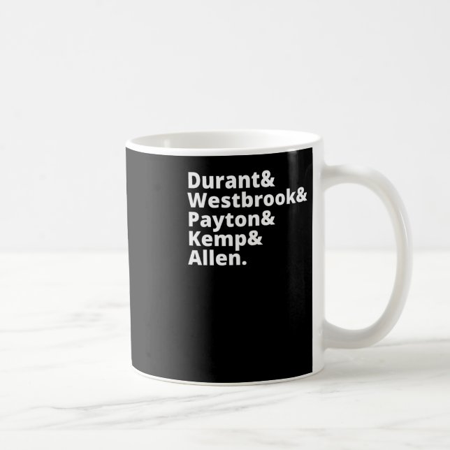 Taza De Café Lo mejor de Sonic and Thunder (Derecha)