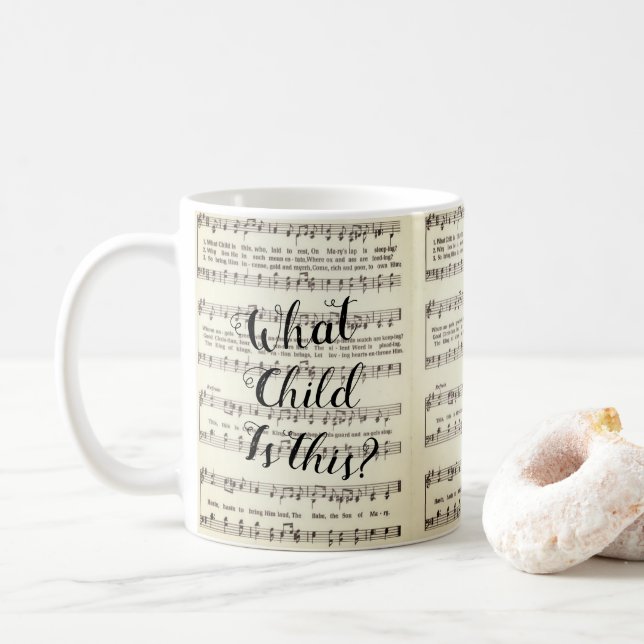 Taza De Café Lo que el niño es esto (Con donut)