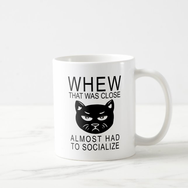 Taza De Café lo que estaba cerca Casi tenía que socializar (Derecha)