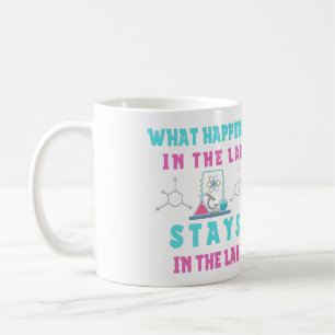 Taza De Café Lo que pasa en el laboratorio se queda en el labor