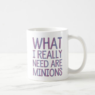 Taza De Café Lo Que Realmente Necesito Es Minions Mug