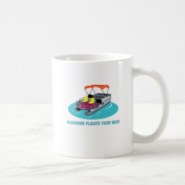 Taza De Café Lo que sea que flote Mug para los propietarios de