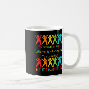 Taza De Café Lo Que Te Hace Diferente Es Lo Que Te Hace Beautif