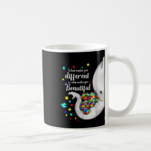 Taza De Café Lo que te hace diferente madre elefante hijo de au