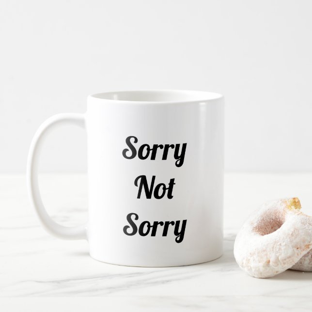 Taza De Café Lo siento (Con donut)
