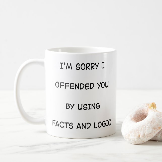 Taza De Café lo siento (Con donut)
