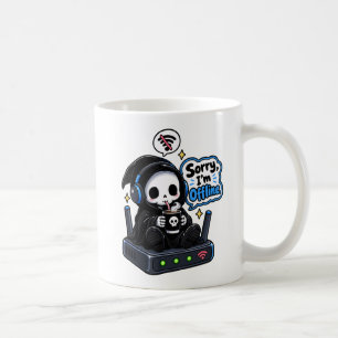 Taza De Café Lo siento, estoy desconectado humor de jugador int