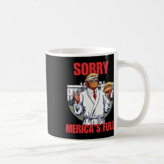 Taza De Café Lo siento, la divertida Ropa de Trump 2024 de Meri