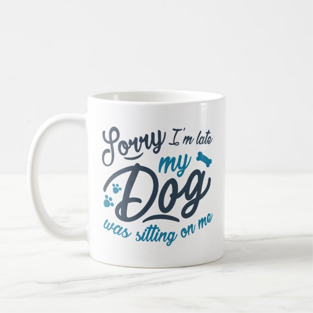 Taza De Café Lo siento, llego tarde (Izquierda)