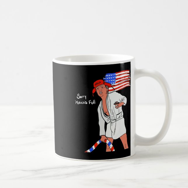 Taza De Café Lo siento Mericas Full Trump Mega (Derecha)