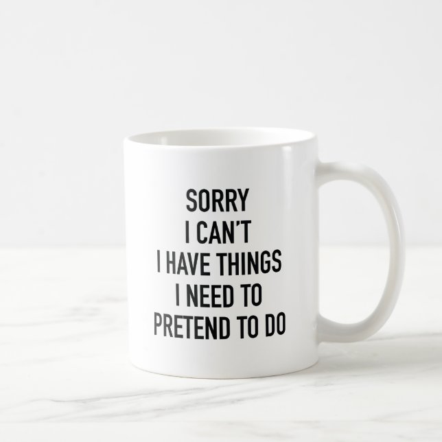 Taza De Café Lo siento, no puedo (Derecha)