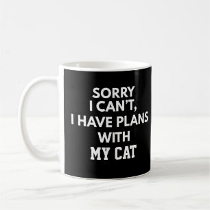 TAZA DE CAFÉ LO SIENTO PERSONALIZADO NO PUEDO TENGO PLANES CON