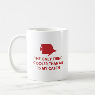 Taza De Café Lo Único Más Frío Que Yo Es Mi Pescado De Hielo.
