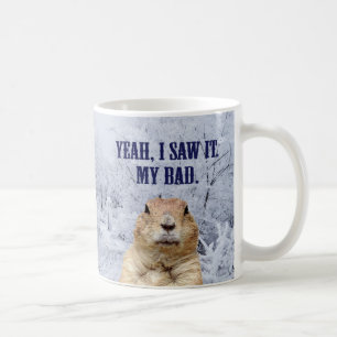 Taza De Café Lo Vi El Día De La Coagulación
