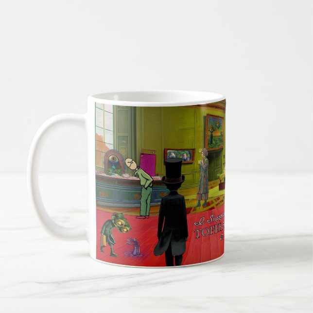 Taza De Café Lobby view Mug (Izquierda)