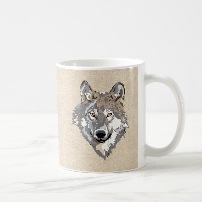 Taza De Café lobo (Derecha)