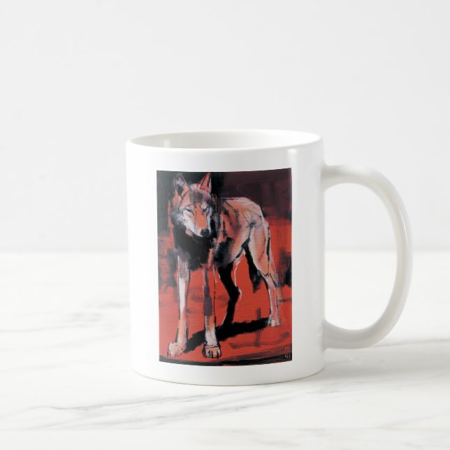 Taza De Café Lobo 2001 del verano (Derecha)