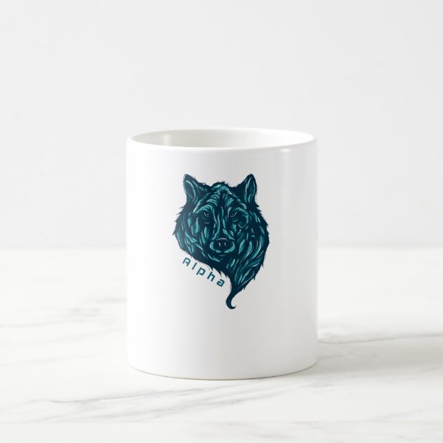 Taza De Café Lobo alfa (Centro)