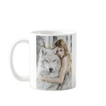 Lobo Blanco y Niña