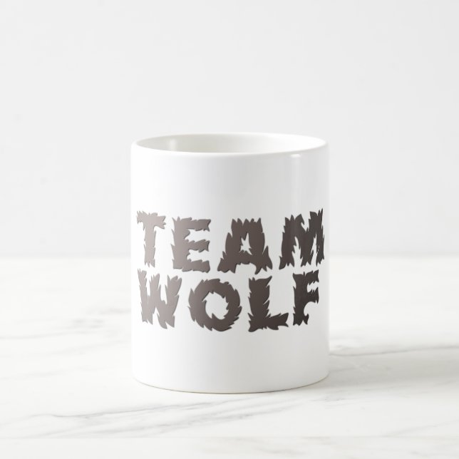 Taza De Café Lobo del equipo (Centro)