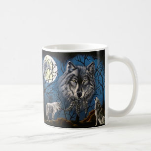 Taza De Café Lobo espiritual