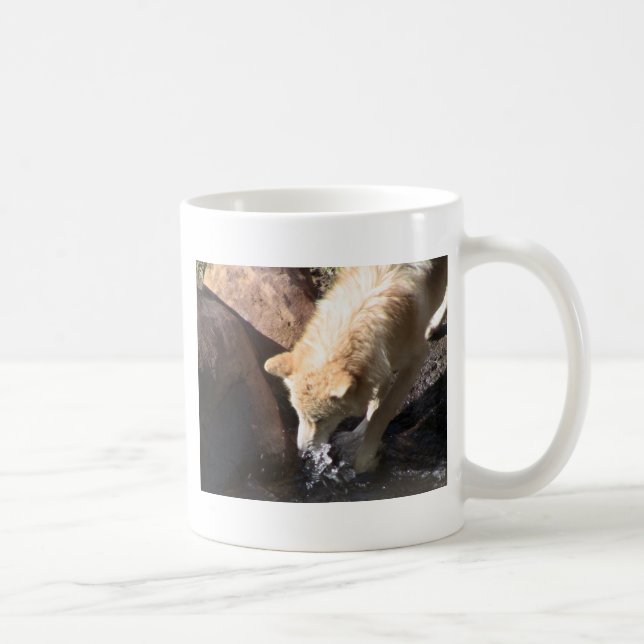 Taza De Café Lobo Gris (Derecha)
