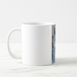 Taza De Café Lobo gris