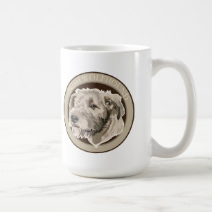 Taza De Café Lobo irlandés del perro