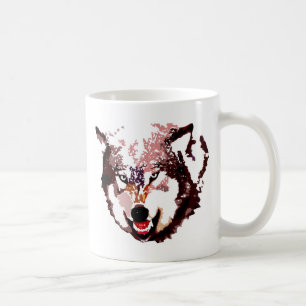 Taza De Café Lobo salvaje