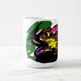 Taza De Café Lobo Salvaje otoño 