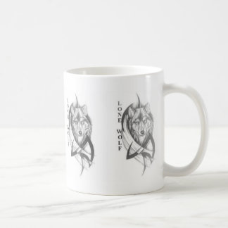 Taza De Café Lobo solitario