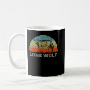Taza De Café Lobo Solitario