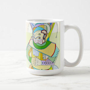 Taza De Café "Lobo solitario" por Ruchell Alexander