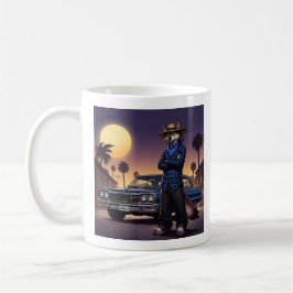 Taza De Café Lobo Y Lowrider