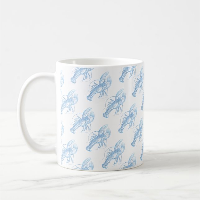 Taza De Café Lobster azul (Izquierda)