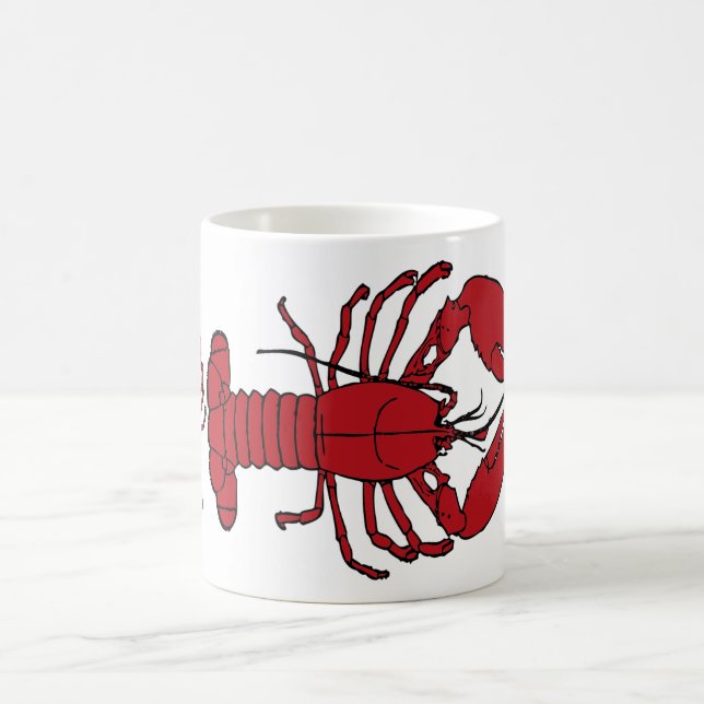 Taza De Café Lobster de Red Maine Thunder_Cove (Centro)