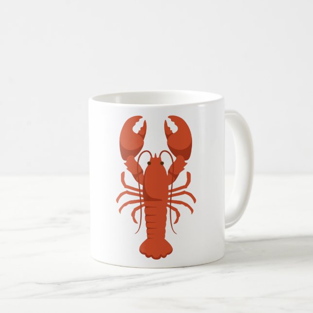 Taza De Café Lobster Maine (Anverso derecho)