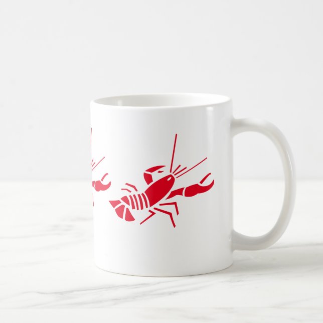 Taza De Café Lobster Mug (Derecha)
