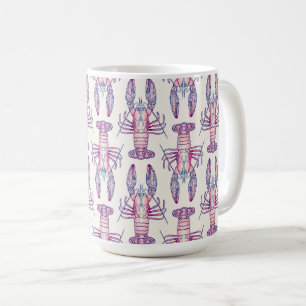 Taza De Café Lobster rosa