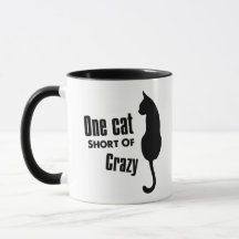 Taza de café loca de señora Funny Meow del gato
