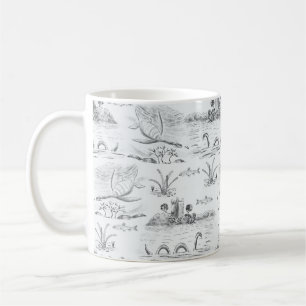 Taza De Café Loch ness toile