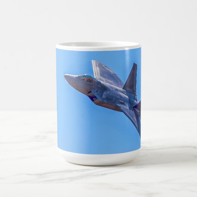 Taza De Café Lockheed Martin F-22A Raptor (Centro)