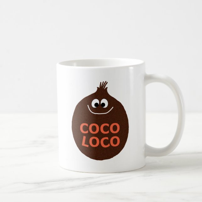 TAZA DE CAFÉ LOCO DE LOS COCOS (Derecha)
