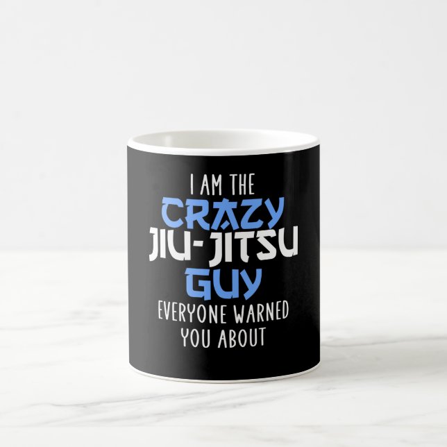 Taza De Café loco jiu-Jitsu (Centro)